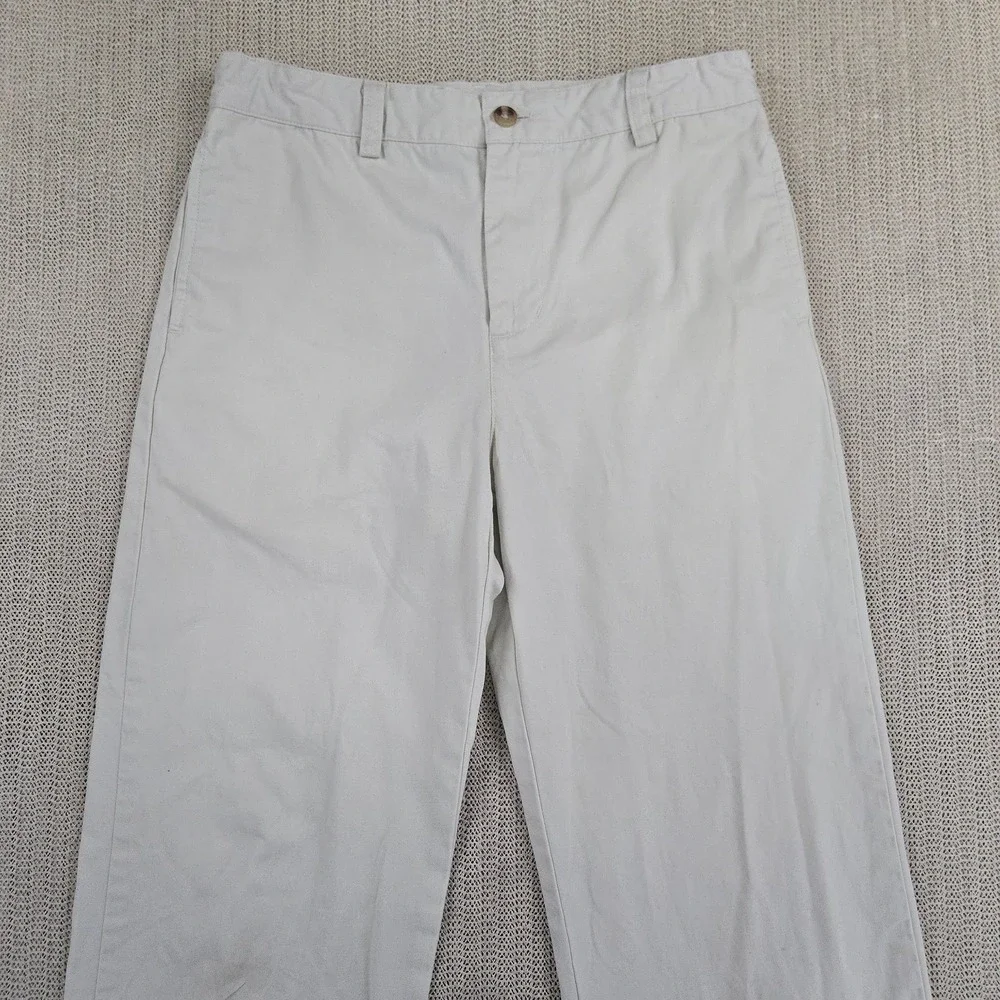 Vineyard Vines Pants Boys 16 Beige Chino Adjustable‎ Waist Cotton Twill Casual
